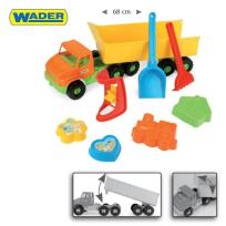 Okładka książki 70380  City Truck z naczepą 68 cm z kpl. do piasku.