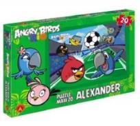 Okładka książki Angry Birds Rio. Puzzle 20 maxi -Wygrany mecz ALEX