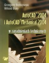 Okładka książki AutoCAD 2004 i AutoCAD Mechanical 2004