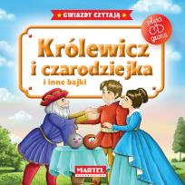 Okładka książki Bajki do poduszki- Królewicz i czarodziejka... +CD
