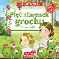 Okładka książki Bajki do poduszki- Pięć ziarenek grochu... +CD