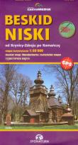 Okładka książki Beskid Niski mapa turystyczna 1:50 000