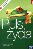 Okładka książki Biologia GIM 1 Puls Życia podr wyd. 2014 NE