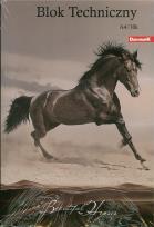 Opakowanie Blok techniczny A4/10K 10 szt. Horses