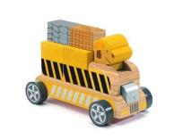 Opakowanie Drewniany składany samochód BULDO