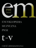 Okładka książki Encyklopedia muzyczna T11 T-V. Biograficzna
