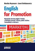 Okładka książki English For Promotion Najczęściej Używane Pojęcia