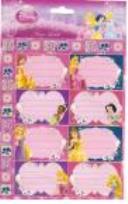 Opakowanie Etykiety na zeszyty Disney Księżniczki