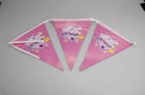 Opakowanie Flagi ozdobne 10 sztuk na sznurku (2,5-3 m)