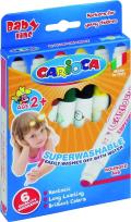 Opakowanie Flamastry Maxi Baby 6 kolorów bls CARIOCA