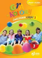 Okładka książki Gra w kolory kl. 3 Ćwiczenia cz.3 JUKA