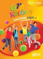 Okładka książki Gra w kolory kl. 3 Ćwiczenia cz.4 JUKA