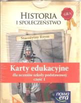 Okładka książki Historia SP 4  Historia i Społeczeństwo Karty cz.1