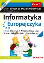 Okładka książki Informatyka Europejczyka SP 6 ćw Win 7 NPP w.2014