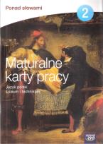 Okładka książki J. Polski LO 1 Ponad słowami KP cz. 2 ZPiR w.2013