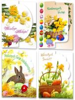 Opakowanie Karnet B6 Wielkanoc-wycinany (10szt.) świecki MIX