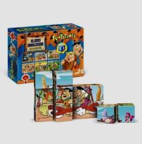 Opakowanie Klocki obrazkowe 12 z okienkiem The Flintstones