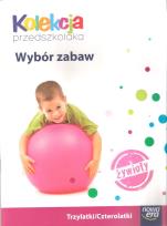 Okładka książki Kolekcja przedszkolaka - Wybór zabaw 3-4-latki NE