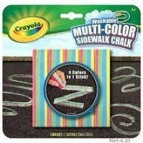 Okładka książki Kreda multikolorowa 5 sztuk