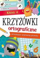 Okładka książki Krzyżówki ortograficzne dla klasy 4