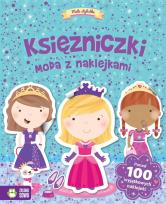 Okładka książki Księżniczki moda z naklejkami - Mała stylistka