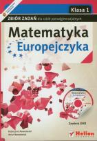 Okładka książki Matematyka Europejczyka LO 1 zb. zadań ZPR Helion