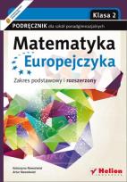 Okładka książki Matematyka Europejczyka LO 2 podr. ZPR Helion