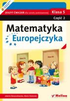 Okładka książki Matematyka Europejczyka SP 5/2 ćw Helion