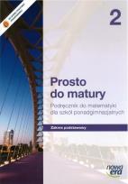 Okładka książki Matematyka LO 2 Prosto do matury podr ZP w. 2013