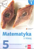 Okładka książki Matematyka z klasą kl. 5/1 ćw Klett