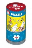 Opakowanie Muminkowe puzzle w puszce
