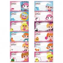 Opakowanie Naklejki na zeszyt Lalaloopsy 25szt