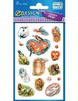 Opakowanie Naklejki papierowe ptaki