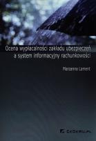 Okładka książki Ocena wypłacalności zakładu ubezpieczeń a system..