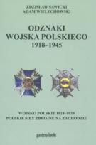 Okładka książki Odznaki wojska polskiego 1918-1945