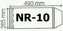 Okładka książki Okładka na podr A4 regulowana nr 10 (50szt) NARNIA