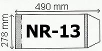 Okładka książki Okładka na podr A4 regulowana nr 13 (50szt) NARNIA