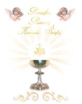 Okładka książki Pamiątka Pierwszej Komunii Świętej