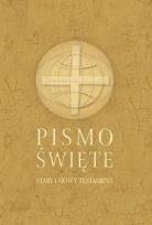 Okładka książki Pismo Święte ST i NT beżowe + Audiobook