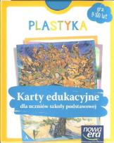 Okładka książki Plastyka SP 4-6 Do dzieła Karty edukacyjne