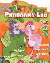 Okładka książki Pradawny Ląd 11 - Zabawy z dinozaurami