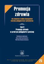 Okładka książki Promocja zdrowia dla studentów studiów licenc. T2