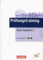 Opakowanie Prufungstraining DaF A2 Start Deutsch 2 Ubungsbuch mit Losungen und CD
