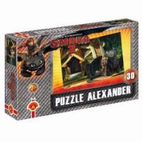 Opakowanie Puzzle 30 - Jak wytresować smoka 2. Przed... ALEX