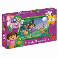 Opakowanie Puzzle 60 DORA Cukierek albo psikus ALEX