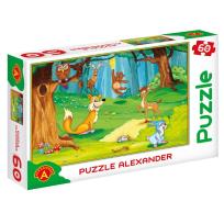 Opakowanie Puzzle 60 - W lesie ALEX