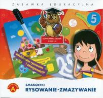 Opakowanie Rysowanie-zmazywanie 5 Smakołyki ALEX