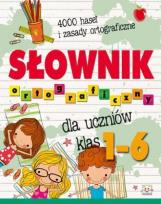 Okładka książki Słownik ortograficzny dla klas 1-6 TW