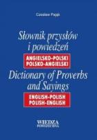 Okładka książki Słownik przysłów i powiedzeń ang-pol, pol-ang