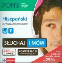 Okładka książki Słuchaj i mów. Hiszpański - Zestaw dla począt.